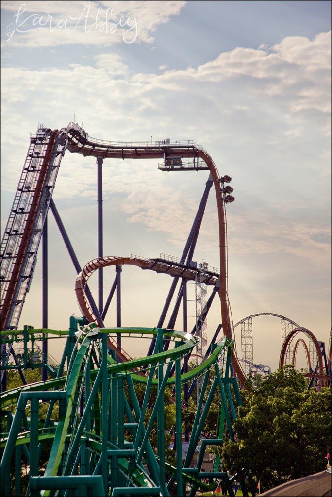 Cedar Point in Sandusky, OH Roller Coaster Photography