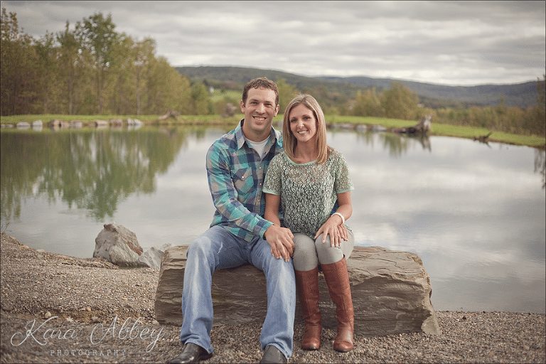 Rustic Lake Front Vestal New York Engagement and Wedding Photography
