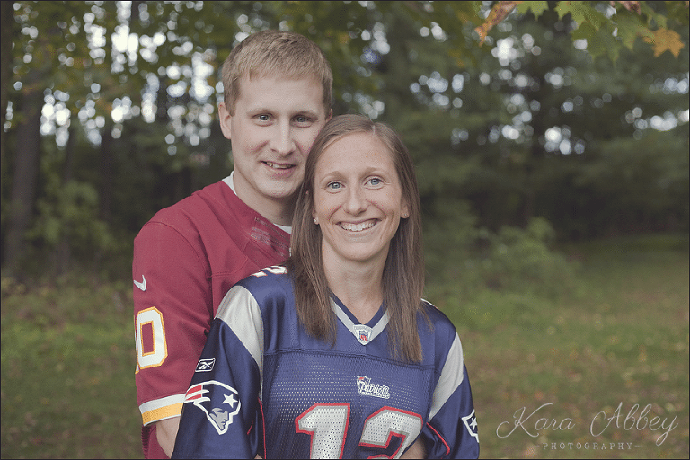 Engagement Photography Photos Vestal NY First Home Football