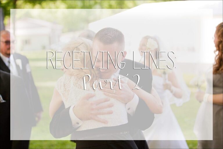 Common Wedding Questions What is a Receiving Line? Do I Need a Receiving Line? What are some Receiving Line Alternatives? Pittsburgh, PA Irwin, PA Greensburg, PA Monroeville, PA Wedding Photographer