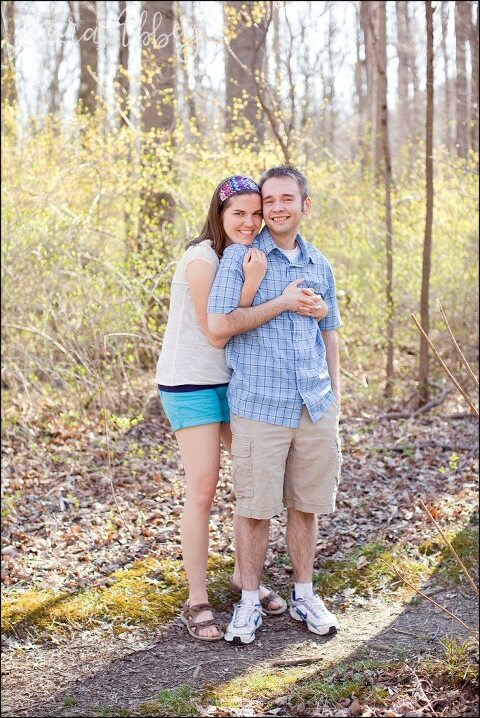 Ohiopyle, PA Happy Spring Engagement Session