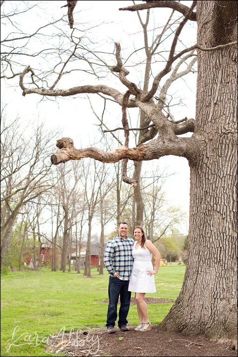 Spring Engagement Session at Grovedale Winery in Wyalusing, PA by Kara Abby Photography in Irwin, PA