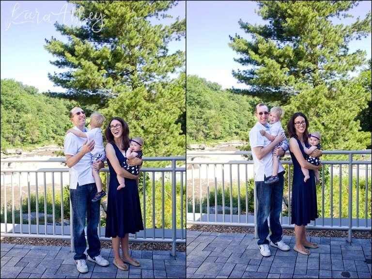 Summer Family Photography at Ohiopyle State Park, PA