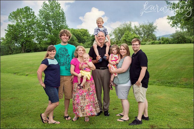 Behind the Scenes Anatomy of a Family Photo by Kara Abbey Photography in Irwin, PA