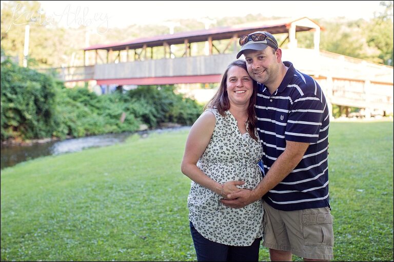 Manor Park in Manor, PA Summer Maternity Portraits by Kara Abbey Photography in Irwin, PA