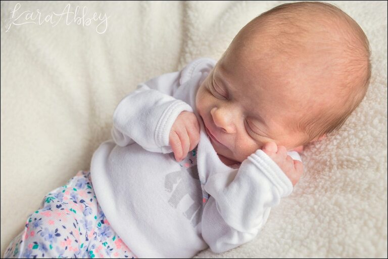 Manor, PA Home Lifestyle Newborn Session by Kara Abbey Photography in Irwin, PA