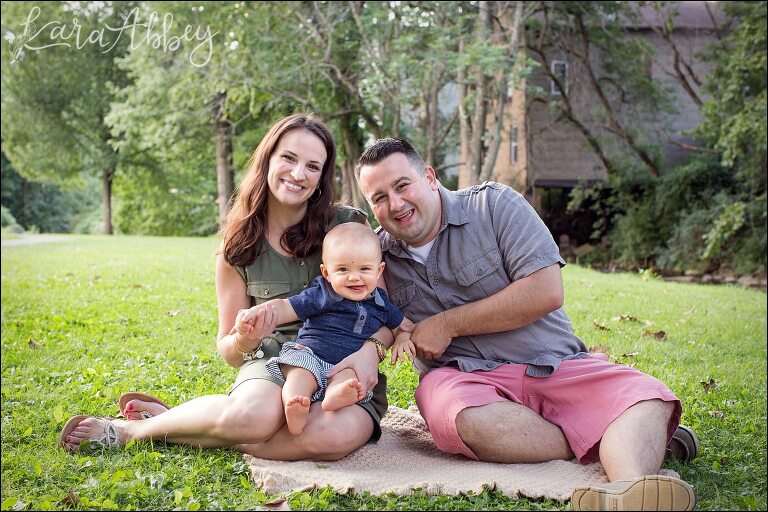 Summer Family Portraits at Manor Park in Irwin, PA by Kara Abbey Photography