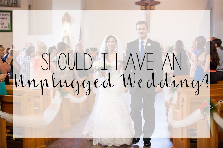Should I have an unplugged wedding? Frequently Asked Wedding Questions by Kara Abbey Photography in Irwin, PA