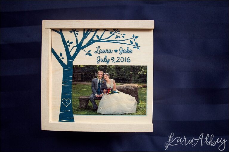 Wedding Photography Products Custom USB & Wooden Box - by Kara Abbey Photography in Irwin, PA