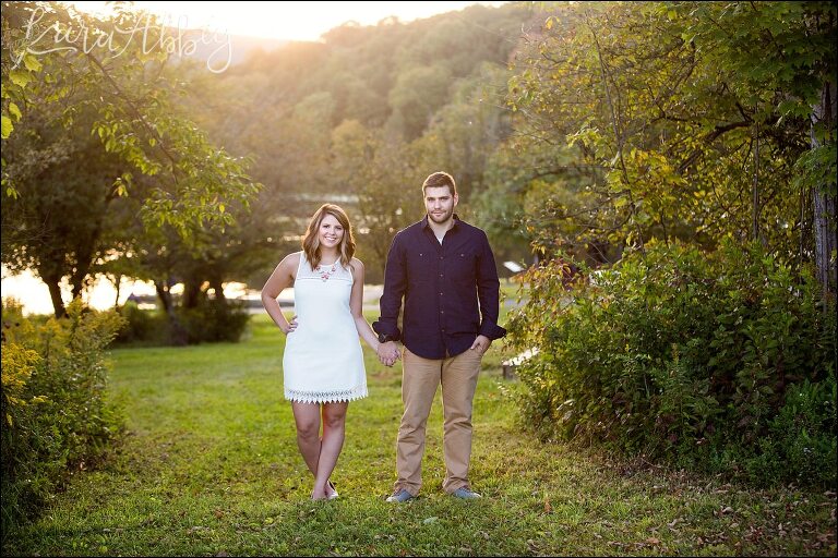 Irwin, PA Engagement Photographer - Bright Summer Evening Love Session by Kara Abbey Photography