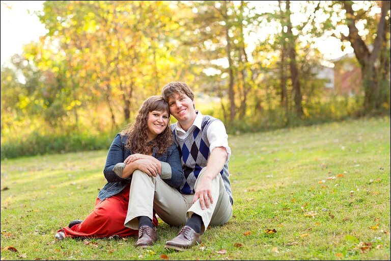 A Wedding Photographer's Backyard Fall Family Portraits in Irwin, PA