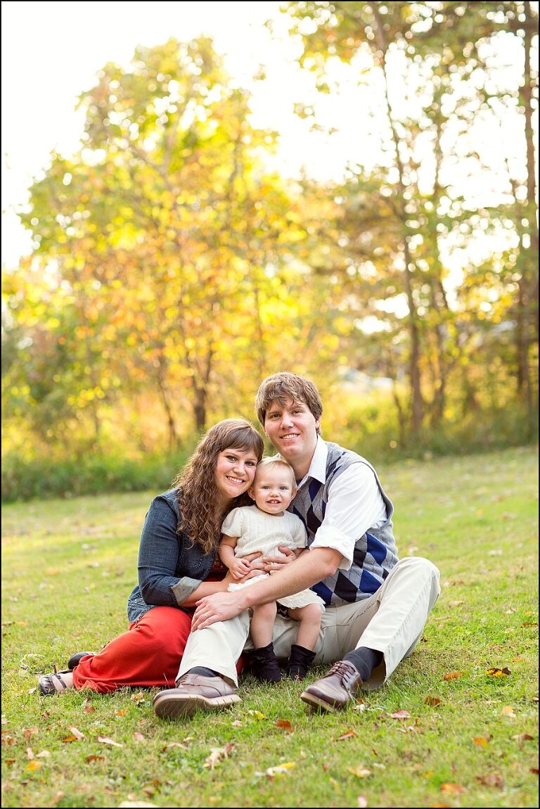 A Wedding Photographer's Backyard Fall Family Portraits in Irwin, PA