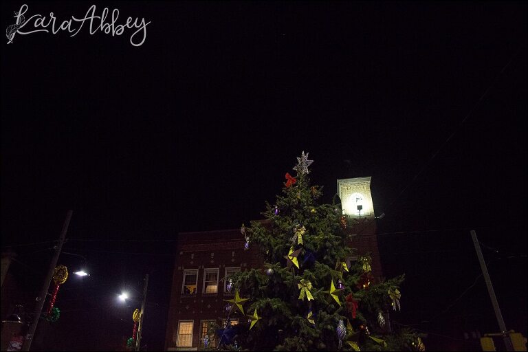 Light Up Night in Downtown Irwin, PA 2016 - Lighting the Christmas Tree