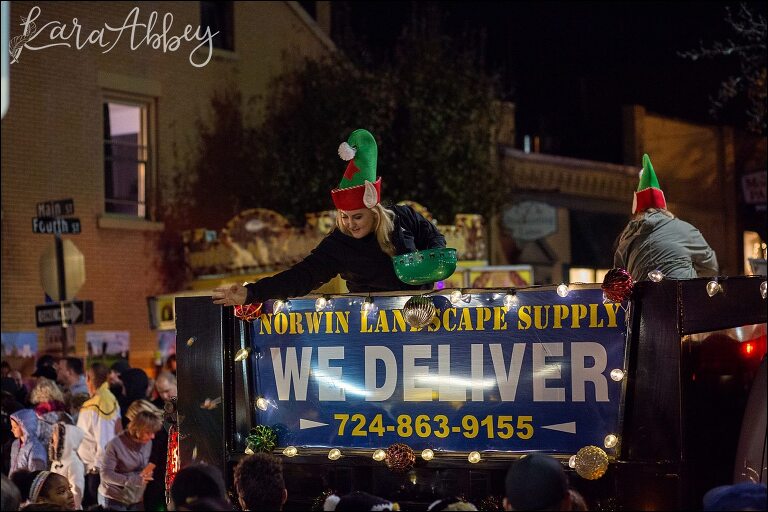 Light Up Night in Downtown Irwin, PA 2016 - Parade