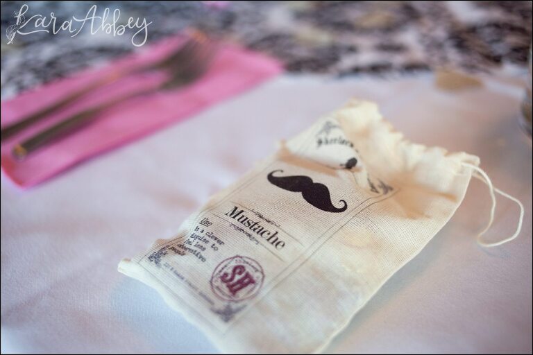 Pink & Black Sherlock Inspired Bridal Shower by Kara Abbey Photography in Irwin, PA