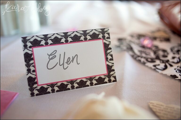 Pink & Black Sherlock Inspired Bridal Shower by Kara Abbey Photography in Irwin, PA