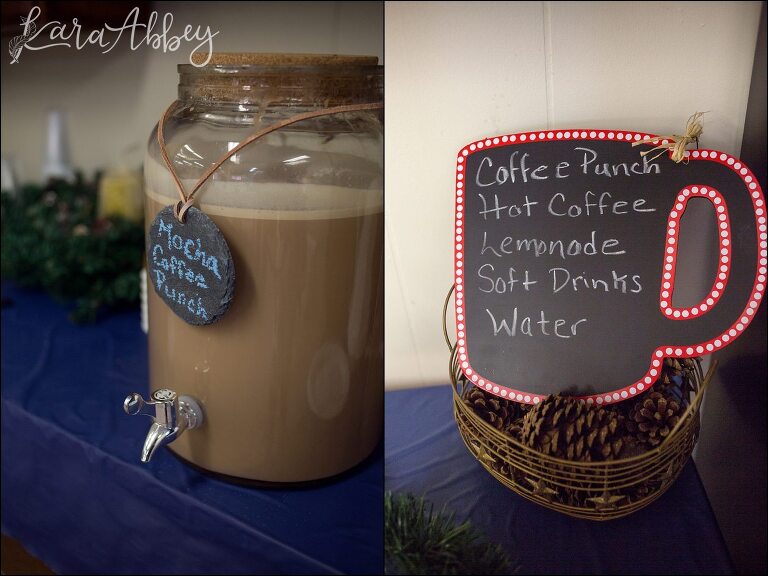 Winter in Paris Themed Bridal Shower - Coffee Punch & Drinks - in Irwin, PA