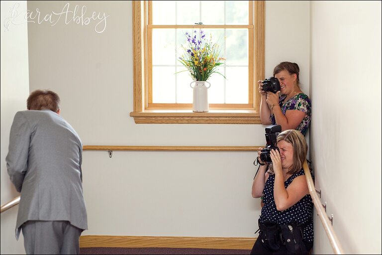 Behind The Scenes of Irwin, PA Wedding Photographer Kara Abbey