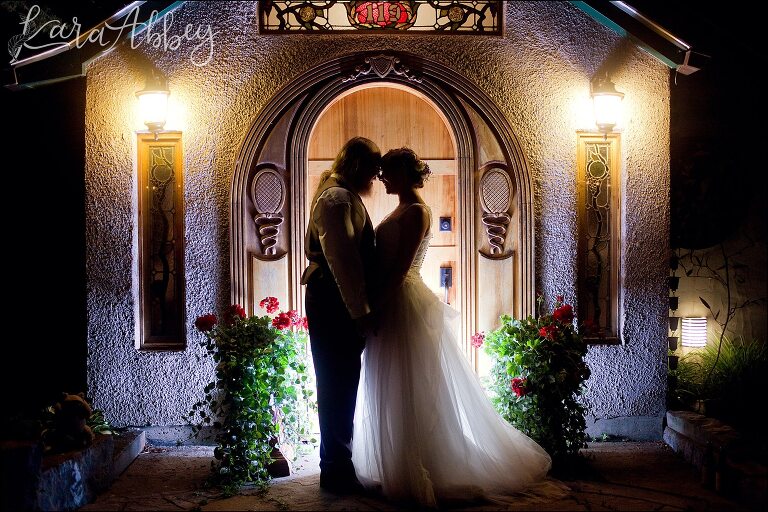 Night Photography at an Old World Castle Irwin, PA Wedding Photographer