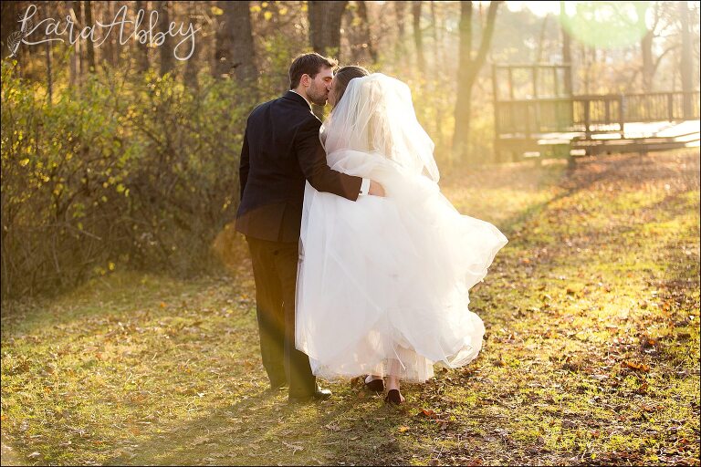 Golden Hour Kisses in Altoona, PA Wedding Photographer