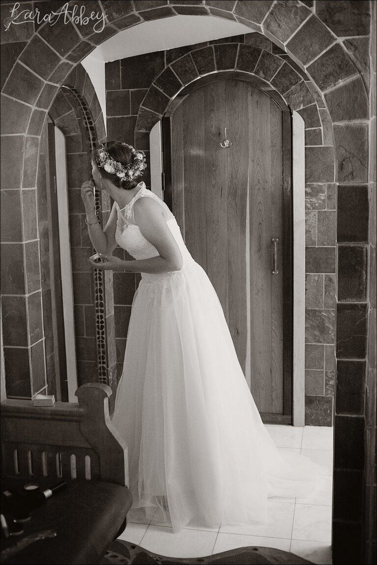 Bridal Prep in a Castle by Irwin, PA Wedding Photographer
