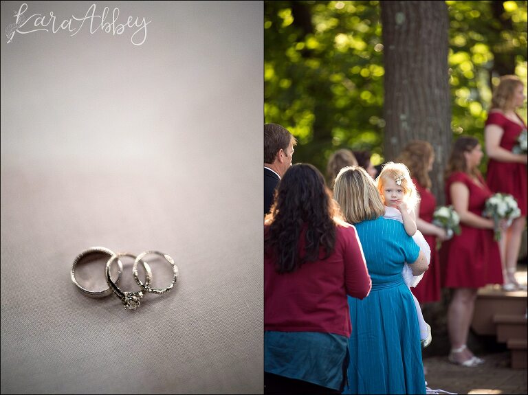 Ceremony Guests at Seven Springs, PA Wedding Photographer