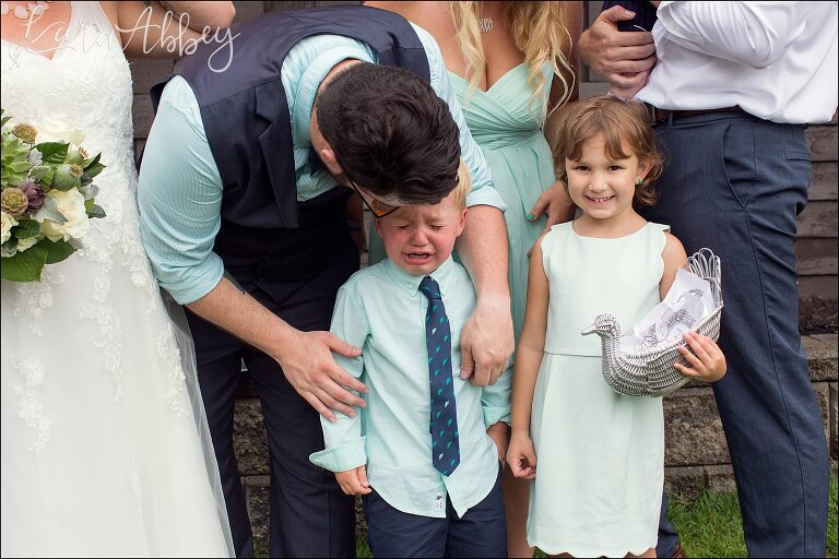 Family Formal Tears by Irwin, PA Wedding Photographer