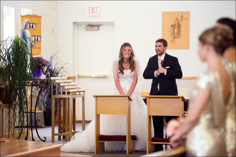Altoona, PA Church Ceremony by Irwin, PA Wedding Photographer