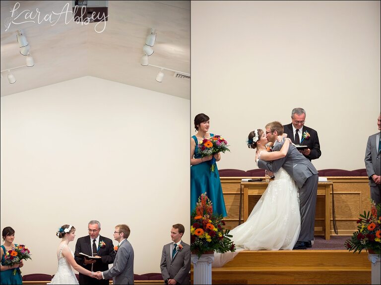 Church Ceremony by Irwin, PA Wedding Photographer
