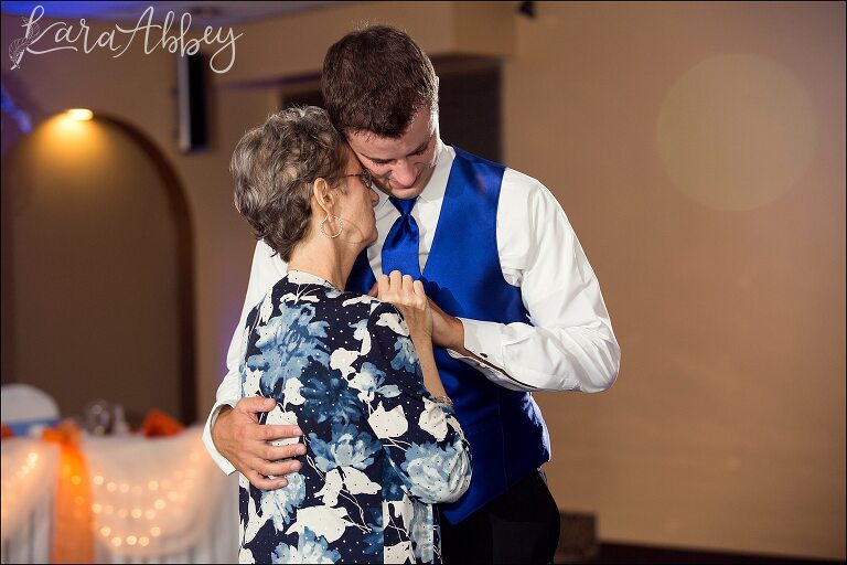 Emotional Mother Son Dance at Lakeview Reception in Irwin, PA