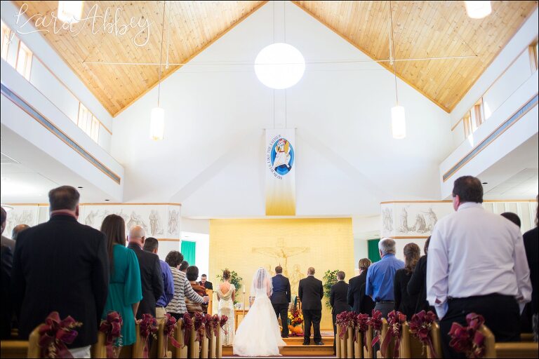 St. John the Evangelist Church in Altoona, PA Wedding Ceremony