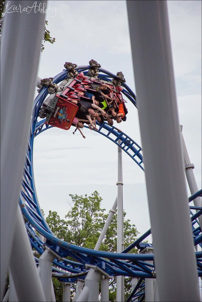 Skyrocket Roller Coaster at Kennywood Park in Pittsburgh, PA