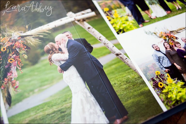 Heirloom Wedding Albums by Irwin, PA Wedding Photographer