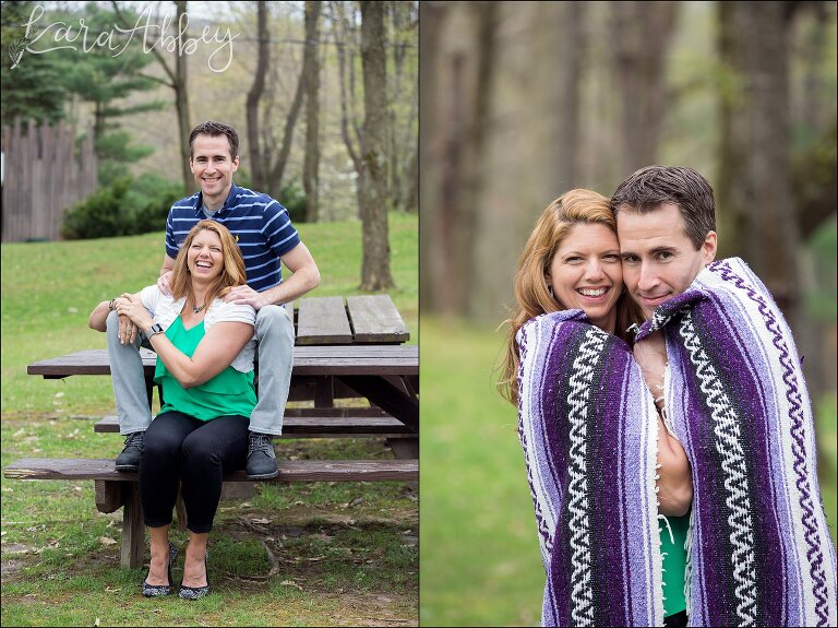FUN Spring Engagement Photos at Mammoth Park in Mount Pleasant, PA