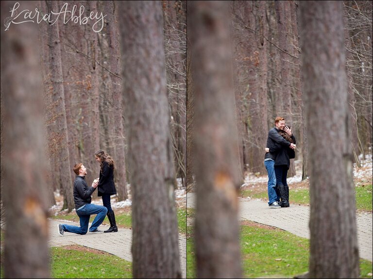 Proposal Photography by Irwin, PA Wedding Photographer