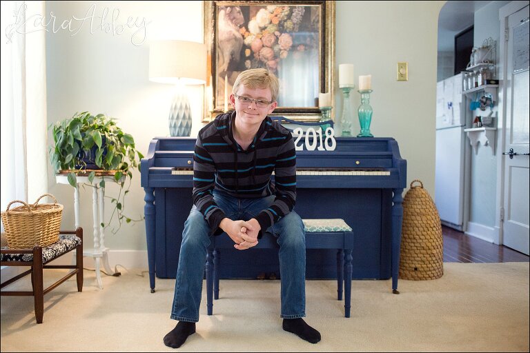 Norwin High School Senior Portraits in Irwin, PA - Piano Inspired