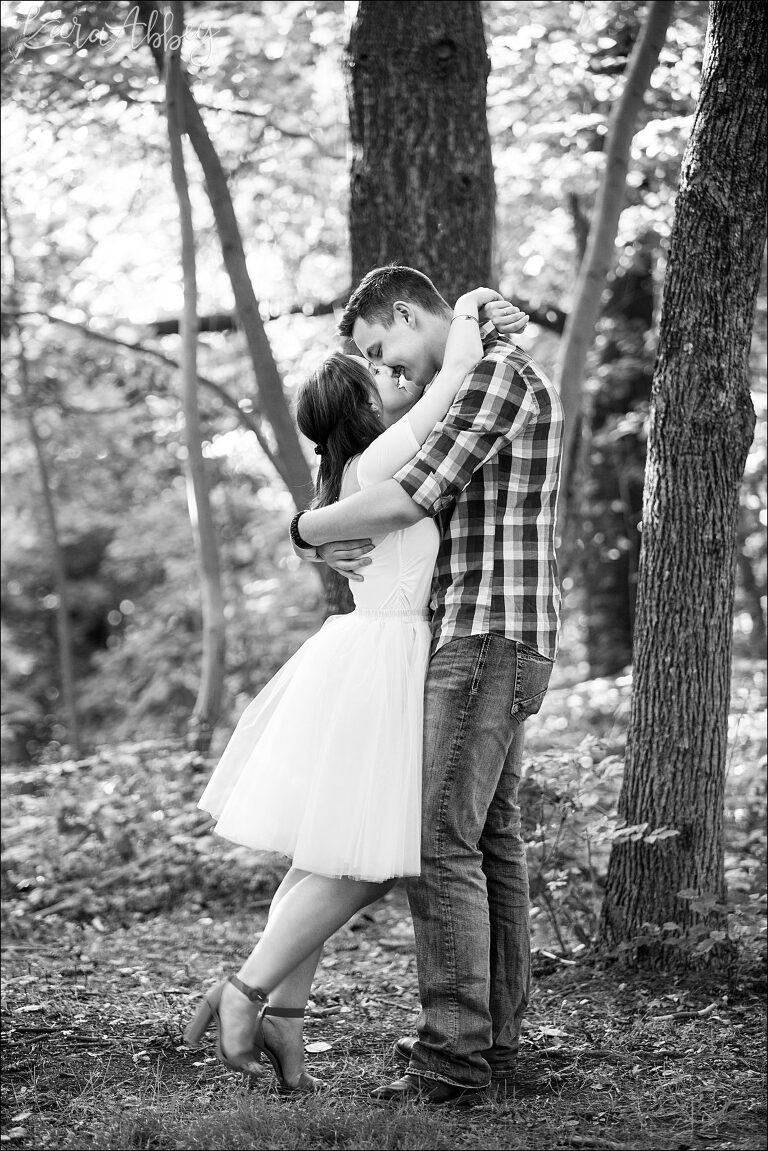 Head Over Heels in Love Summer Engagement Photography at White Oak Park in Irwin, PA