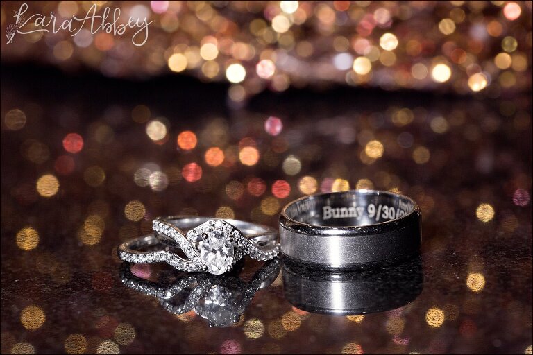 Sparkly Diamond Wedding Rings