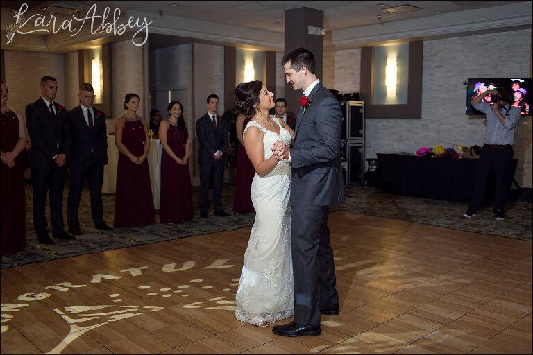 First Dance at Wedding Reception as Husband & Wife