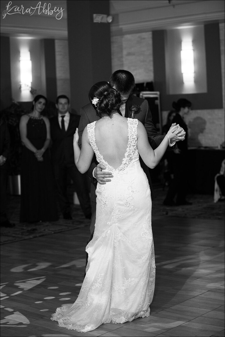 First Dance at Wedding Reception as Husband & Wife