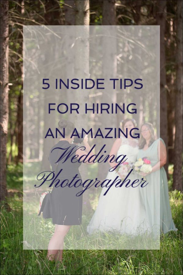 5 Tips for Hiring An Amazing Wedding Photographer in Irwin, PA