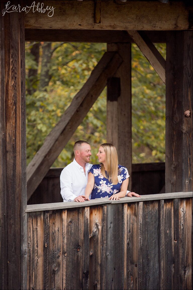 Covered Bridge Engagement Session by Irwin, PA Wedding Photographer