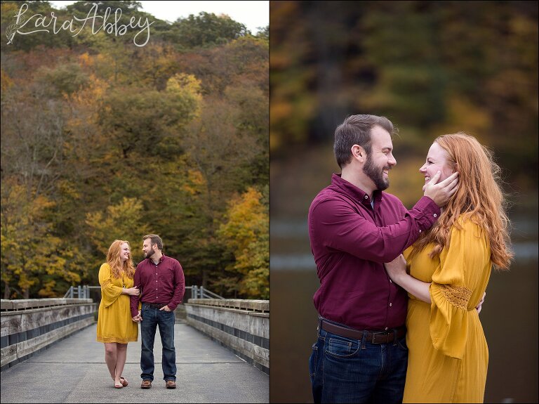 Laurel Hill State Park - Fall Engagement Session by Irwin, PA Photographer