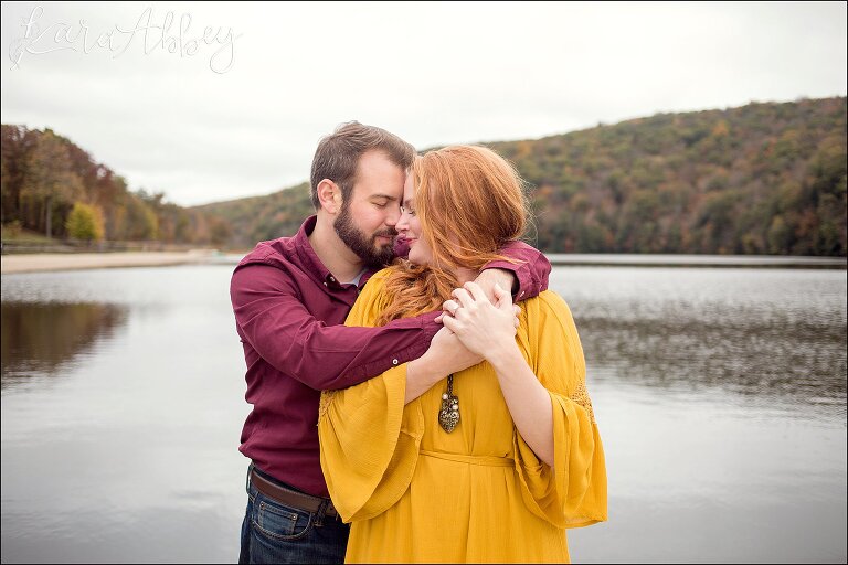 Laurel Hill State Park - Fall Engagement Session by Irwin, PA Photographer
