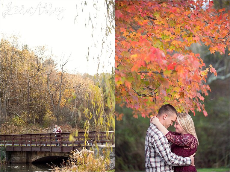 Fall Engagement Session at Northmoreland Park in Apollo, PA
