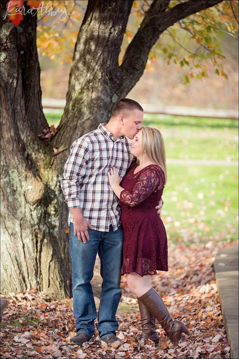 Engagement Photography at Northmoreland Park in Apollo, PA in the Fall