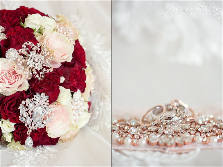 Elegant Wedding Details at The Fez in Aliquippa, PA 
