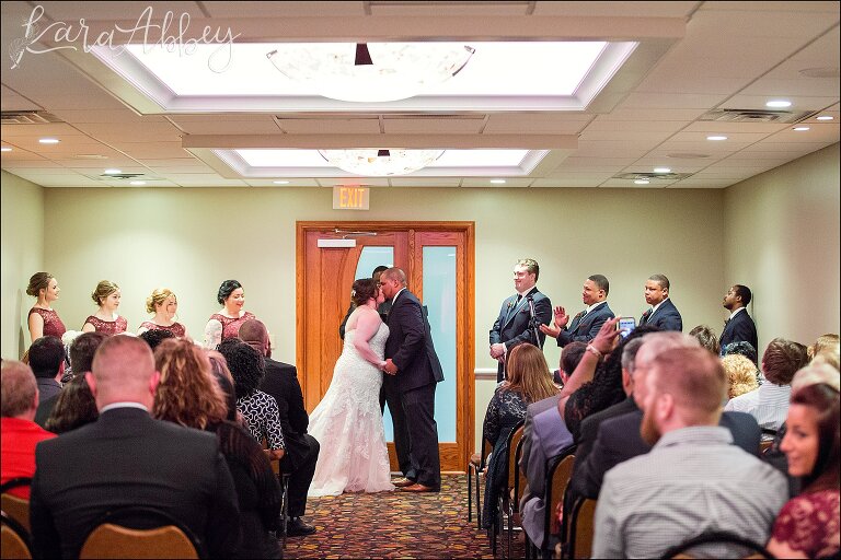 Wedding Ceremony at The Fez in Aliquippa, PA