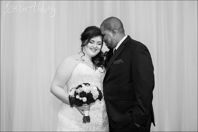 Intimate Pink Winter Wedding Portraits at The Fez in Aliquippa, PA