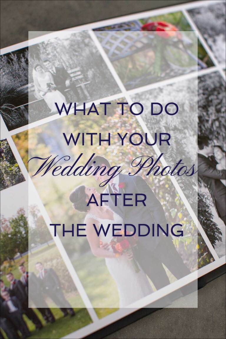 What to do with your Wedding Photos after the Wedding